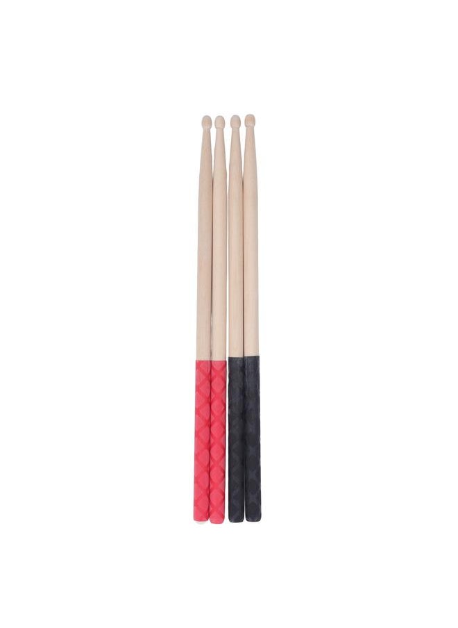Thoraya 2 Pairs Drum Sticks Maple 5A Drumsticks with Oxford Cloth Bag Percussion Instrument Accessories  - Image 2