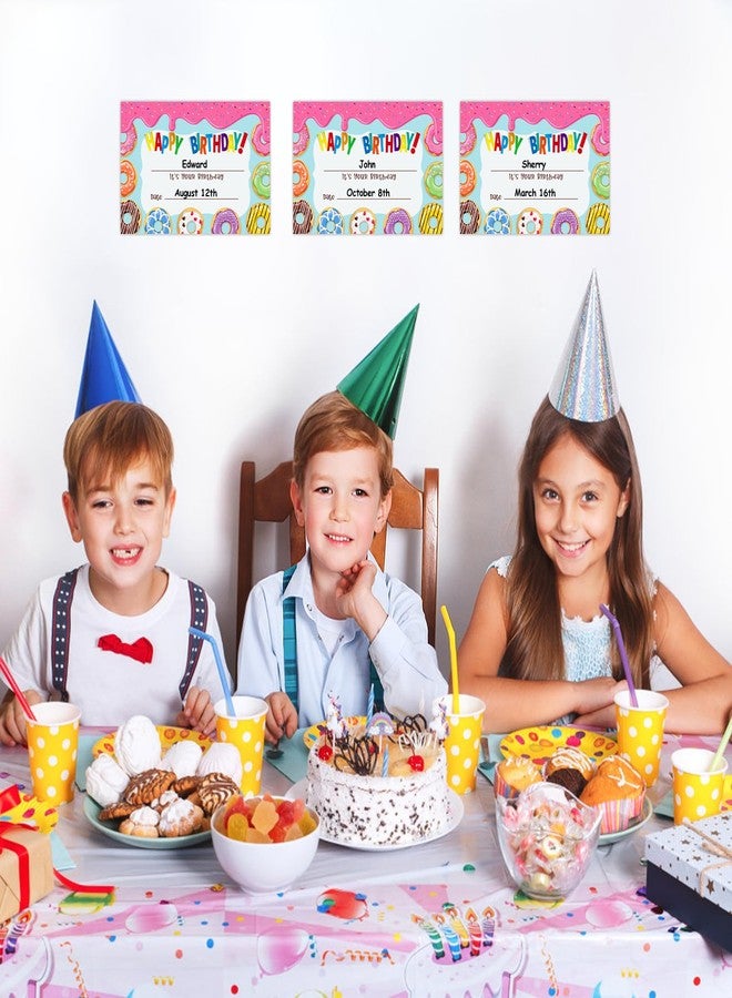 FaCraft Birthday Certificates for Students - 30PCS Happy Birthday Certificates for Kids Classroom from Teacher Back to School Supplies Preschool Kindergarten Classroom Students Birthdays Awards Gifts - Image 5