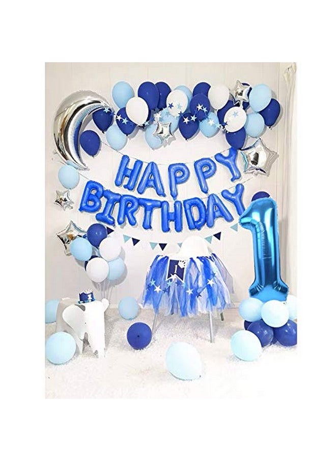 TONIFUL - 40 Inch Blue Large Numbers Balloon 0-9 Birthday Party Decorations,Foil Mylar Big Number 3 Balloon Digital 3 For Birthday Party,Wedding, Bridal Shower Engagement Photo Shoot, Anniversary - Image 1