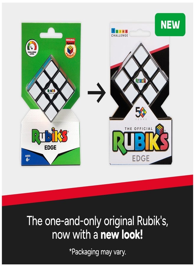 Rubik's Cube Edge 3x3x1 Beginner Puzzle Cube & Brain Teaser Fidget Toy - Image 5