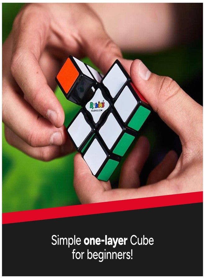 Rubik's Cube Edge 3x3x1 Beginner Puzzle Cube & Brain Teaser Fidget Toy - Image 3