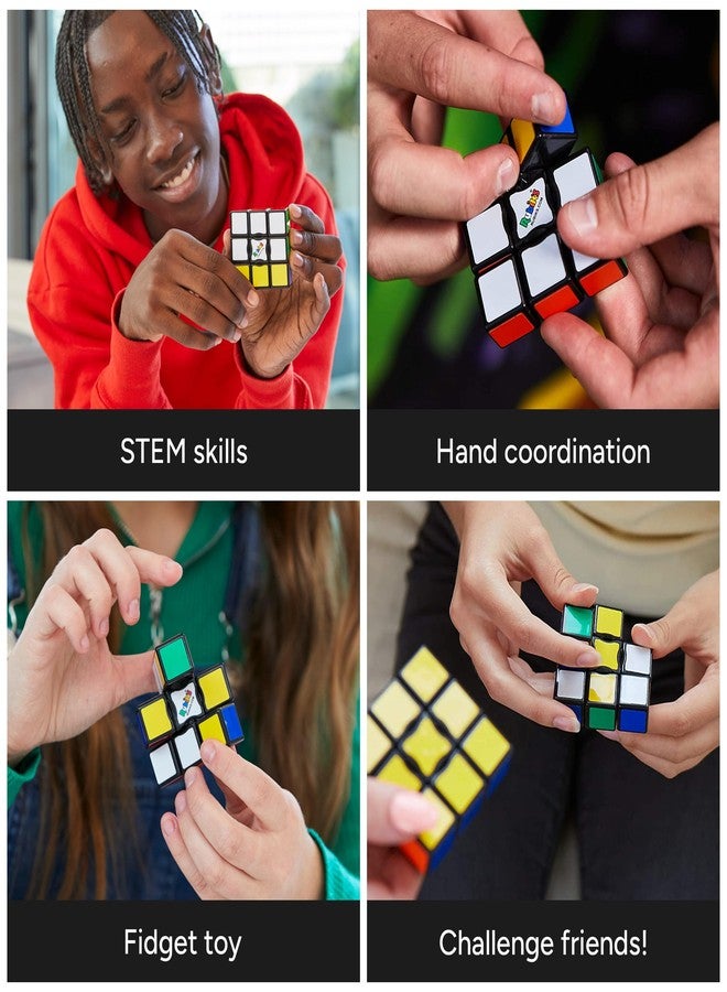 Rubik's Cube Edge 3x3x1 Beginner Puzzle Cube & Brain Teaser Fidget Toy - Image 4