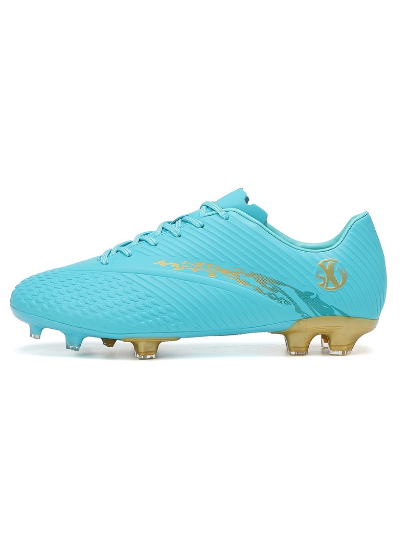 Sky View Children's Firm Ground Soccer Shoes boys girls Spikes FG sole cleats indoor Outdoor Football Anti-slip Spikes Lightweight Breathable Baseball  Football  - Image 2
