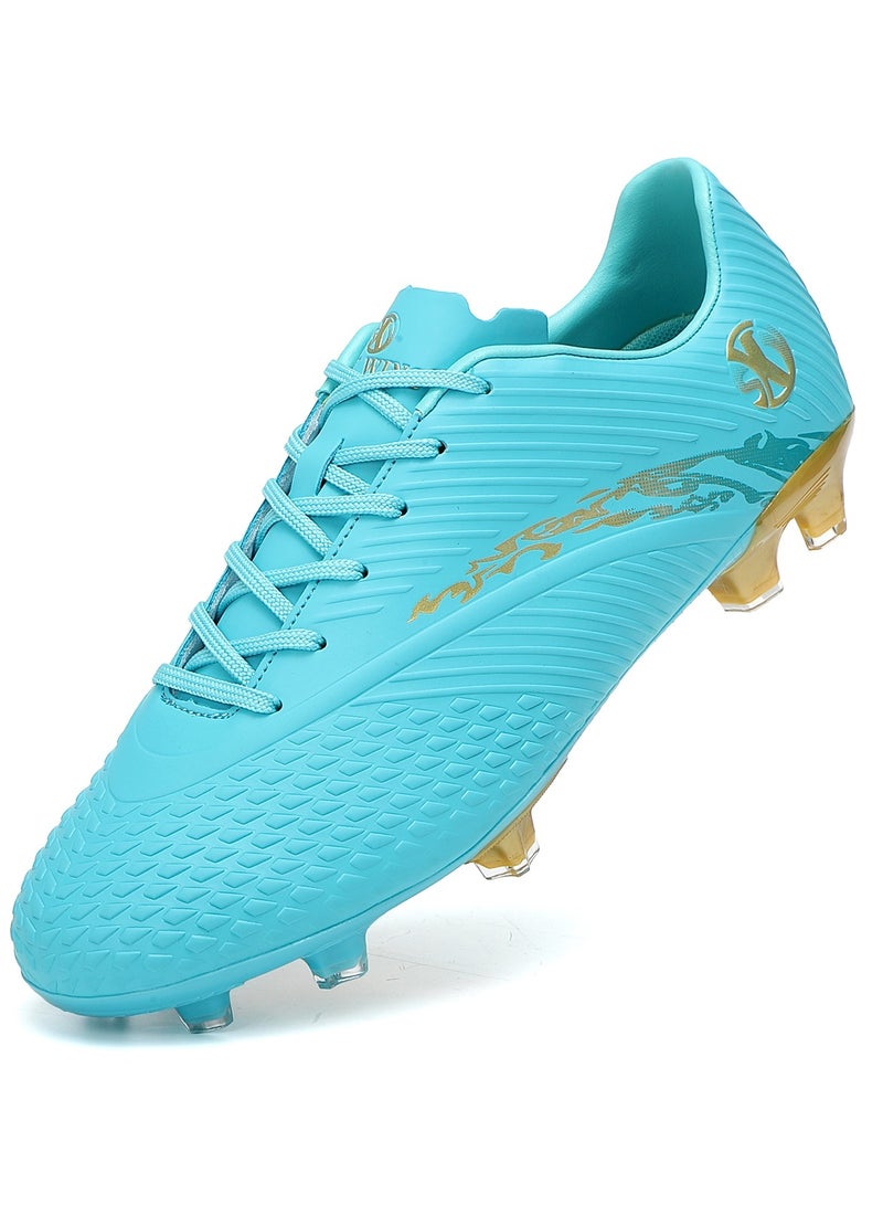 Sky View Children's Firm Ground Soccer Shoes boys girls Spikes FG sole cleats indoor Outdoor Football Anti-slip Spikes Lightweight Breathable Baseball  Football  - Image 1