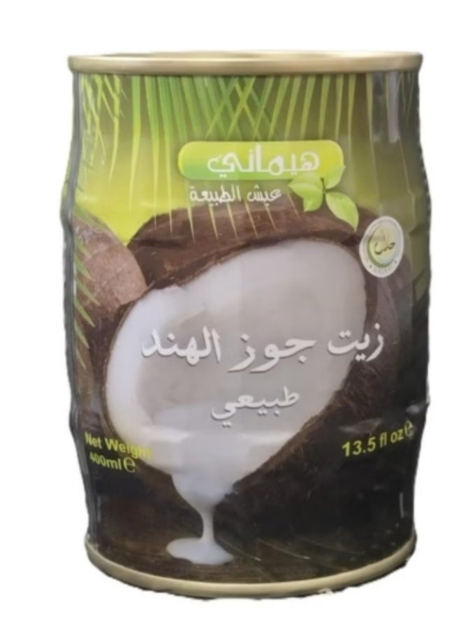 هيماني زيت جوز الهند الطبيعي النقي ٤٠٠ مل - Image 3