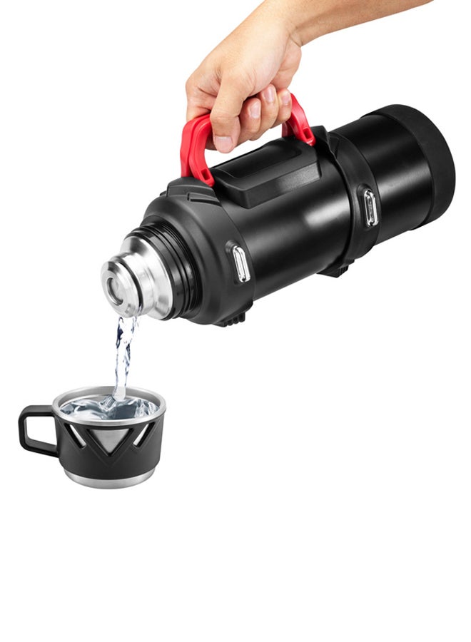 دي بي تي ترمس شاي وقهوة حار وبارد ستانلس ستيل, زمزمية شاي وقهوة للرحلات - Image 3