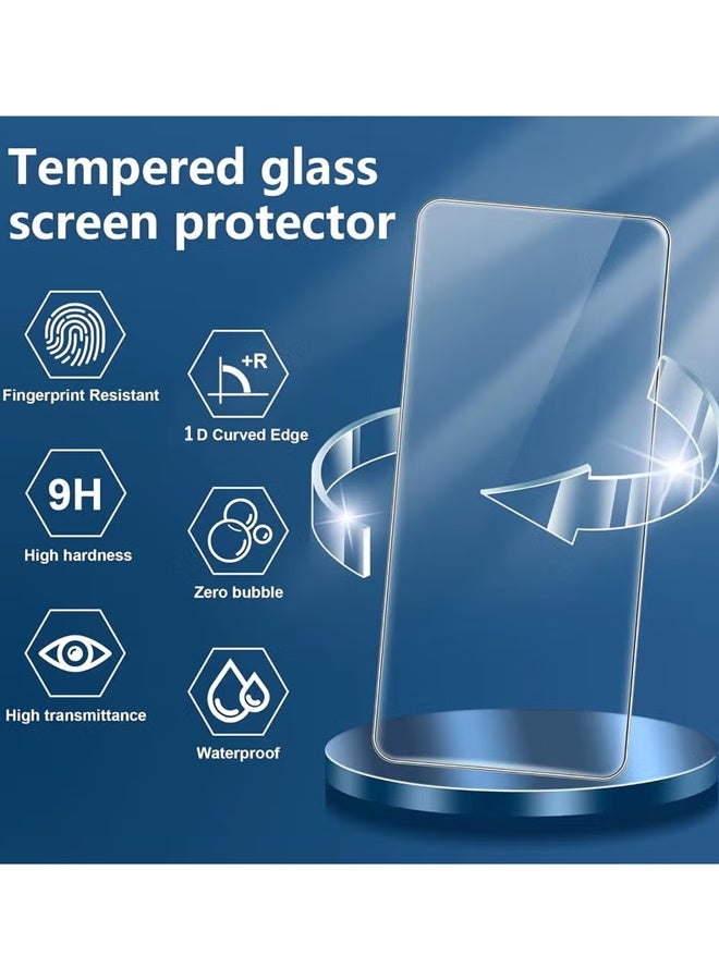 X-level Magnetic Case Xiaomi Poco X7 Pro 5G Case Cover with 2 Pcs Screen Protector, ,Compatible with MagSafe, Built-in Magnetic Anti-Shock Cell Phone Case And Screen High Transparency Full Coverage Shield for Scratch & Impact Protection ，（Black） - Image 3