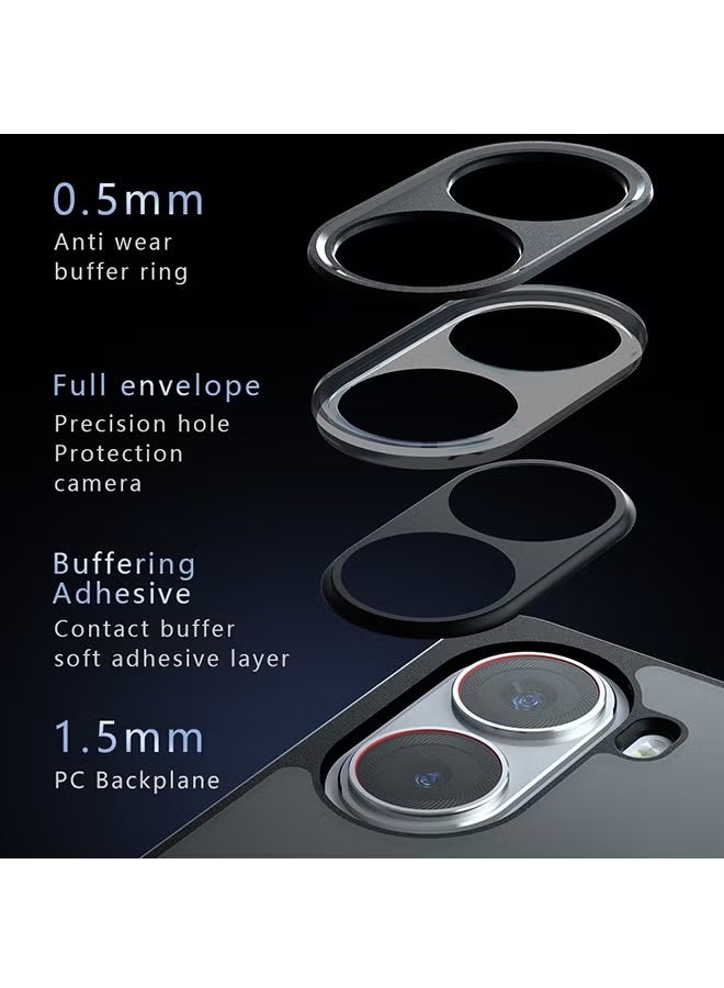 X-level Magnetic Case Xiaomi Poco X7 Pro 5G Case Cover with 2 Pcs Screen Protector, ,Compatible with MagSafe, Built-in Magnetic Anti-Shock Cell Phone Case And Screen High Transparency Full Coverage Shield for Scratch & Impact Protection ，（Black） - Image 4