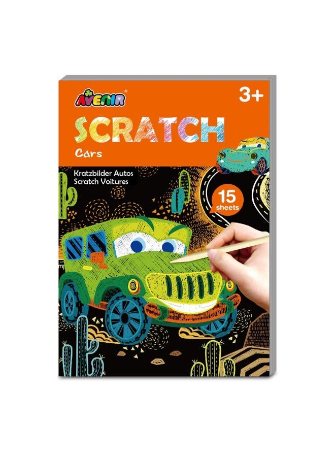 أفينير كتاب خدش مصغر سيارات - Image 1