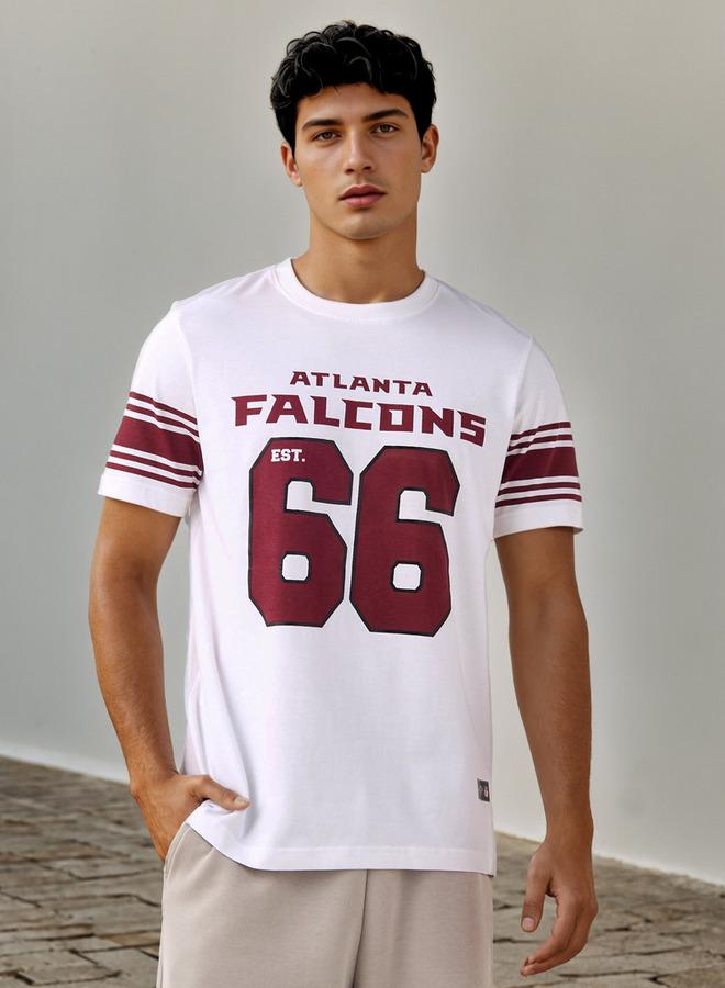 سبلاش فيڤ تيشيرت برقبة دائرية بطبعة الدوري الوطني لكرة القدم - Image 1