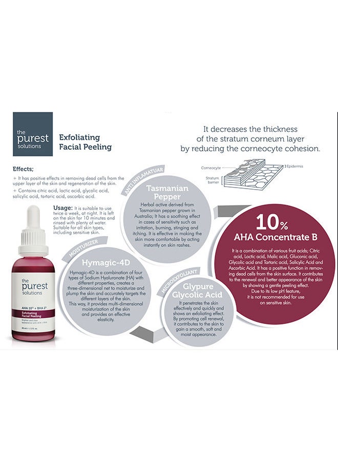 the purest solutions Exfoliating Facial Peeling Solution  - Image 5