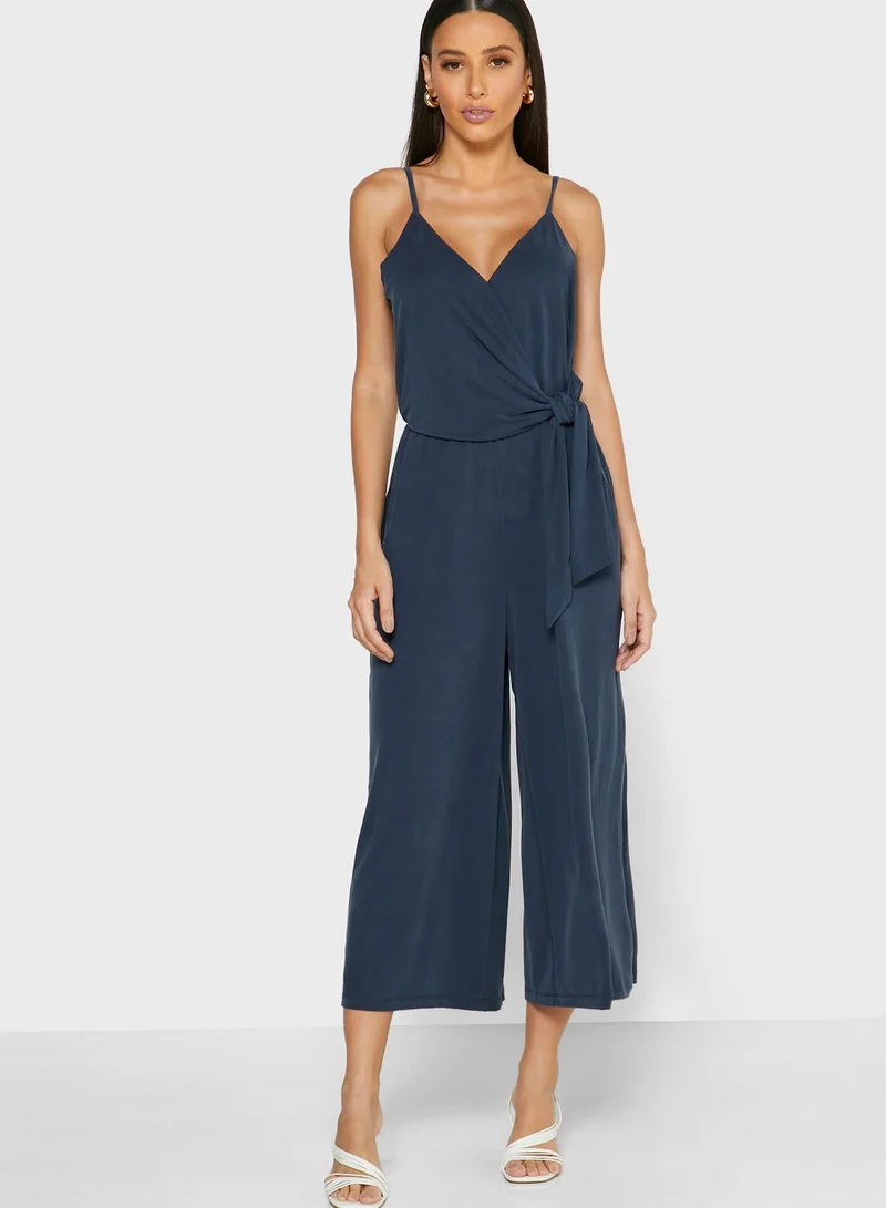 BANANA REPUBLIC Wrap Front Cami Strap Jumpsuit