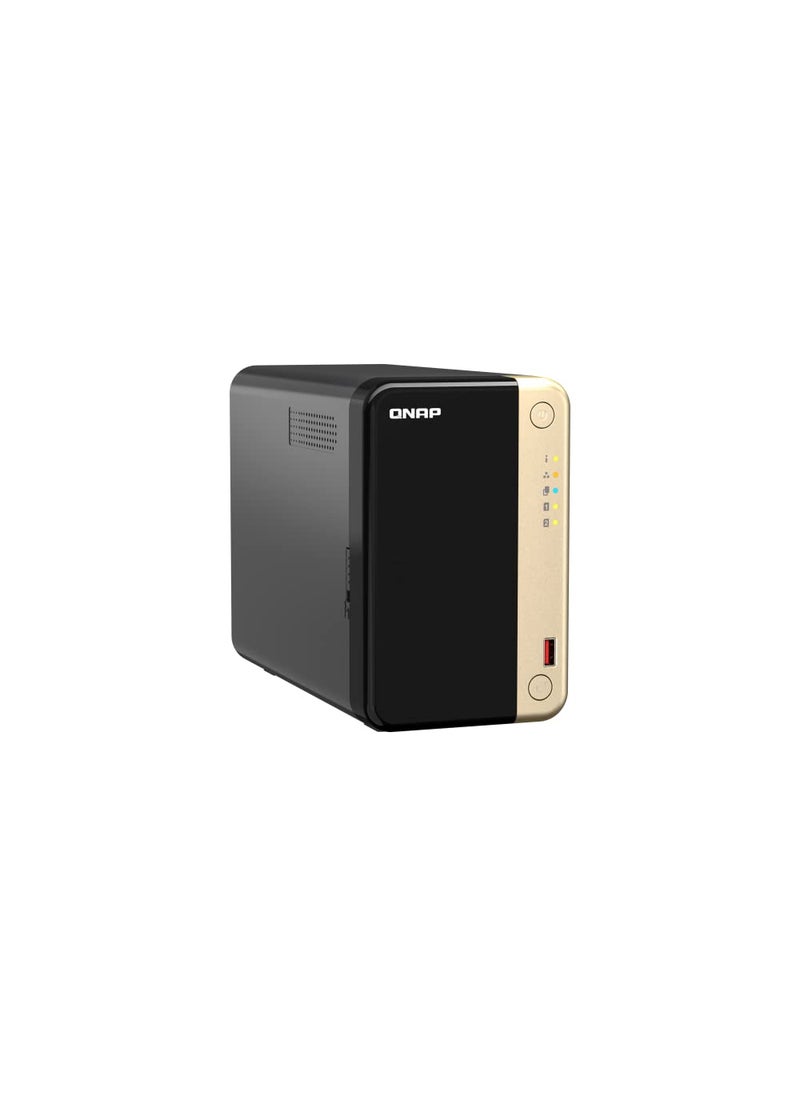QNAP QNAP TS-264-8G-US 2 Bay High-Performance Desktop NAS with Intel Celeron Quad-core Processor, M.2 PCIe Slots and Dual 2.5GbE (2.5G/1G/100M) Network Connectivity (Diskless)  - Image 5