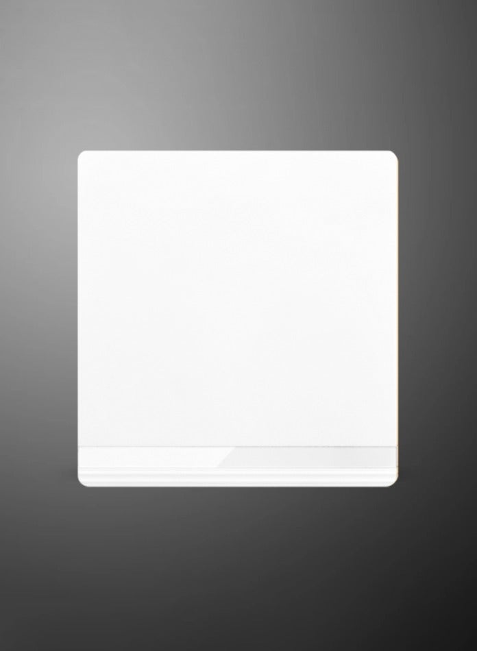 Vmax Premium Blank Plate for Wall Switch & Socket – Frameless Design, Durable Aluminum PC, Seamless Installation (Black / White / Champagne Gold) - Image 3