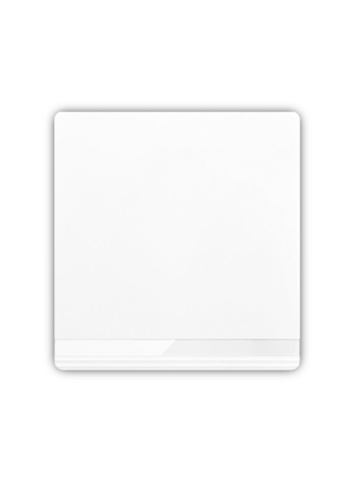 Vmax Premium Blank Plate for Wall Switch & Socket – Frameless Design, Durable Aluminum PC, Seamless Installation (Black / White / Champagne Gold) - Image 2