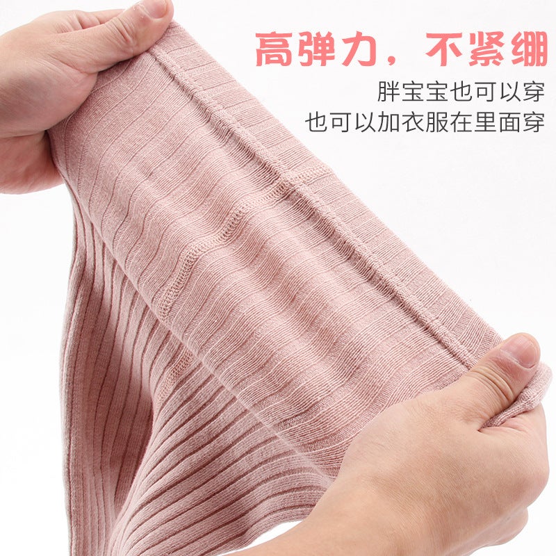 Combed Cotton Children'S Pantyhose Bow Girls Leggings Thick Cute Baby Pantyhose - Image 5