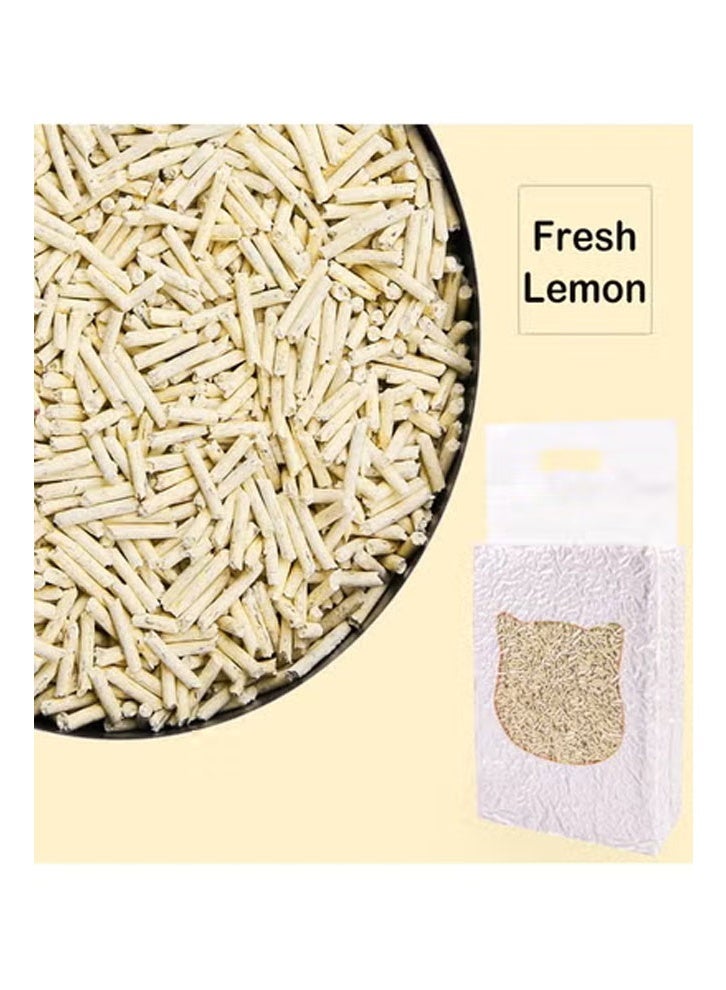 كلناميان عبوتان من فضلات القطط المصنوعة من التوفو الطبيعي الناعم المعطر القابل للتحلل الحيوي والممتص للماء بوزن 4.4 كجم (النكهة الأصلية) - Image 2