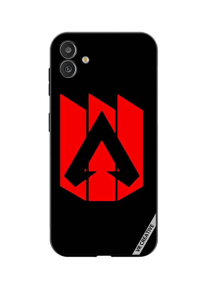 VR CREATIVE Protective Case Cover For Samsung Galaxy M13 5G Red Logo  Apex Legends Design Multicolour - Image 1