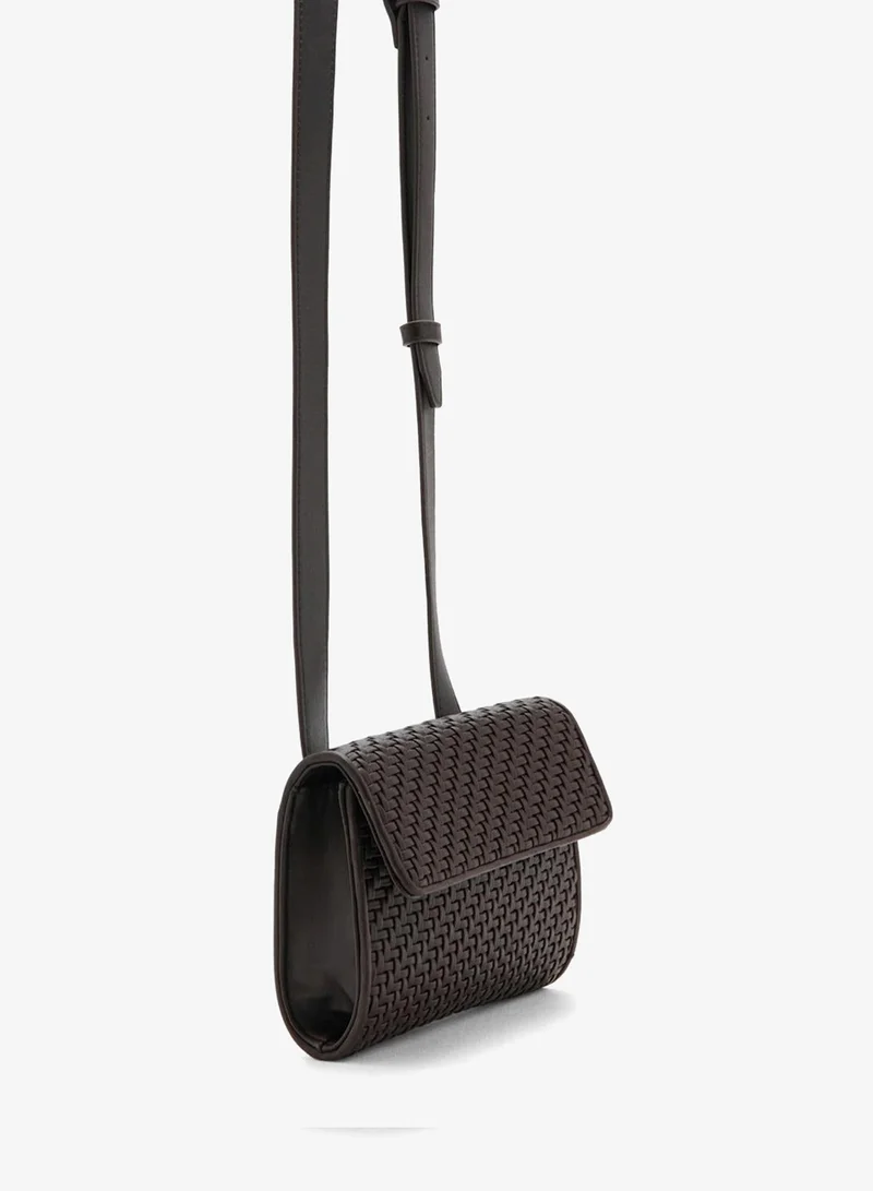 مانجو مان Braided Bag With Long Handle