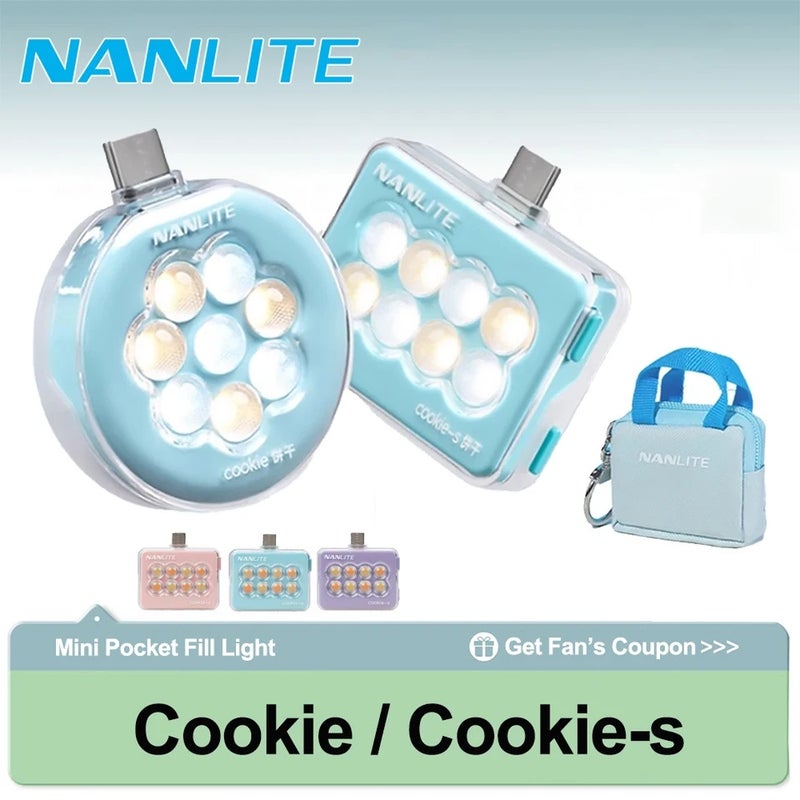 نانليت إضاءة استوديو تصوير Nanlite, Cookie Blue - Image 2