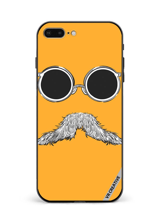 VR CREATIVE - Protective Case Cover For Apple iPhone 7 Plus/8 Plus Baba Mustaches Design Multicolour - Image 1