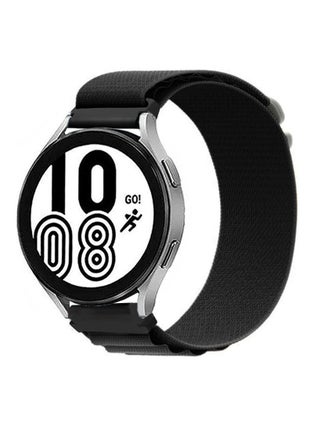 Alpine Loop Band 20mm Nylon Woven Sport Watch Strap Compatible with Galaxy Watch5 Pro/Galaxy Watch5/Galaxy Watch4/Galaxy Watch4 Classic/Galaxy Watch3/ Galaxy Watch Active 2/Galaxy Watch Active Black - pzsku/ZB5F885357176DC8AD912Z/45/_/1677167588/f8e8f233-2552-40ec-885c-bdd669cf22e9