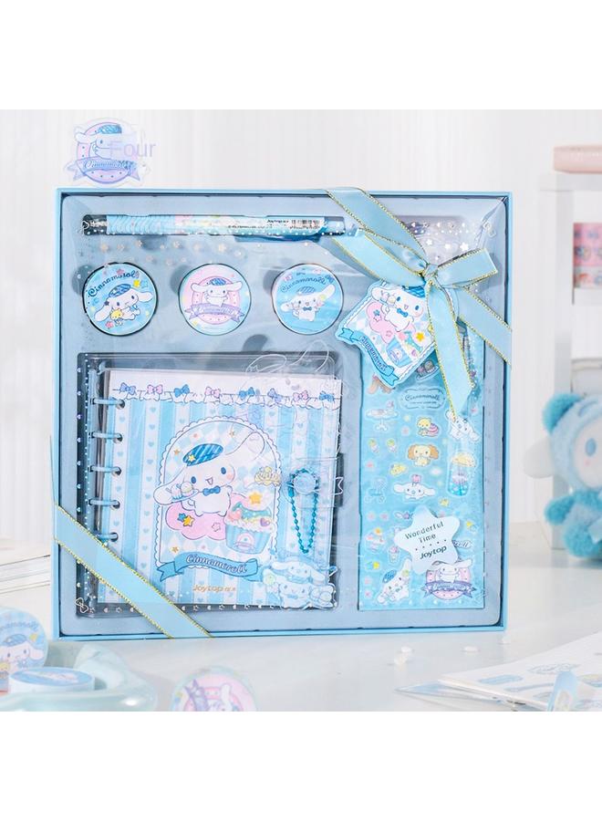 Bluejw Hand Ledger Sticker Suit High Color Value Kulomi Big Ear Dog Gift Box Full Set Of Melody Cute Girl Heart Walking Stick - Image 1