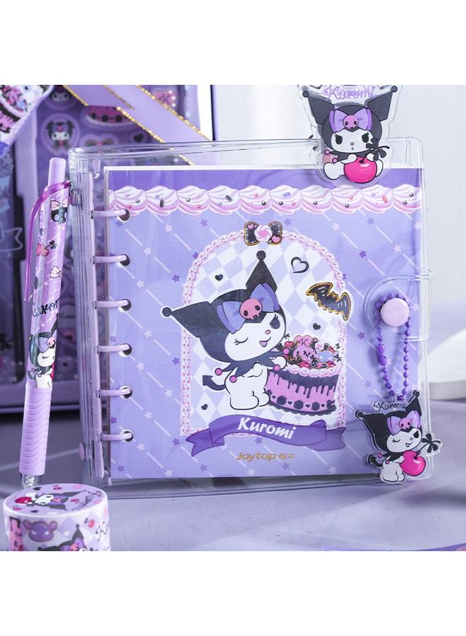 Bluejw Hand Ledger Sticker Suit High Color Value Kulomi Big Ear Dog Gift Box Full Set Of Melody Cute Girl Heart Walking Stick - Image 4