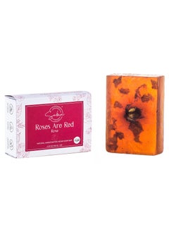 SABUN CO Rose Oil Soap  Enriched with Rose Essential Oil  Rose Petals  100 Handcrafted pH Balanced Moisturizing Natural Glycerin Soap  GREAT For Sensitive Skin  Facial Care 423 oz  120 gr