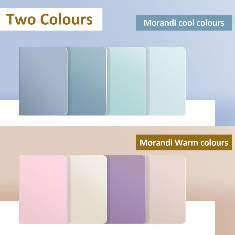 Ddaowanx 24 Pack Colorful Lined Notebooks, Journals in Bulk, 72 Pages, 36 Sheets,8.3x5.5 Inch, A5 Size, Travel Writing Notebooks Journal for Office School Supplie(Lined-24pack, 8 Colors) - Image 3
