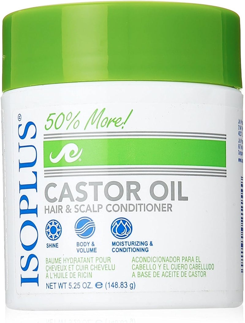Isoplus Castor Oil Hair/Scalp Conditioner 525 Ounce - Image 1
