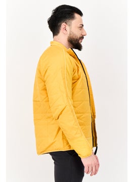 Adidas Men Sportswear Fit Long Sleeves Outdoor Quilted jacket, Yellow  - Image 2