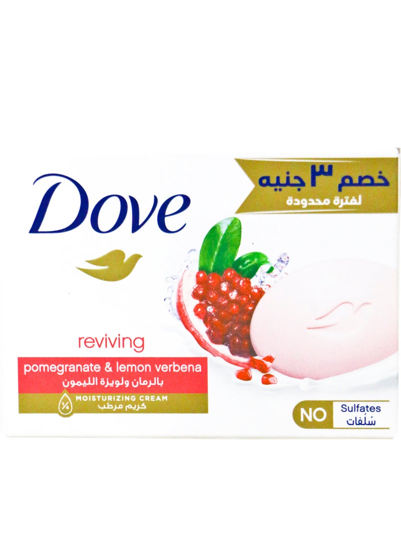 Dove Dove Bar soap Reviving with Pomegranate & lemon Verbena Moisturizing Cream 90 G  - Image 1