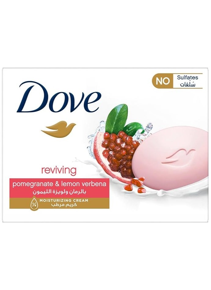 Dove Dove Bar soap Reviving with Pomegranate & lemon Verbena Moisturizing Cream 90 G  - Image 2