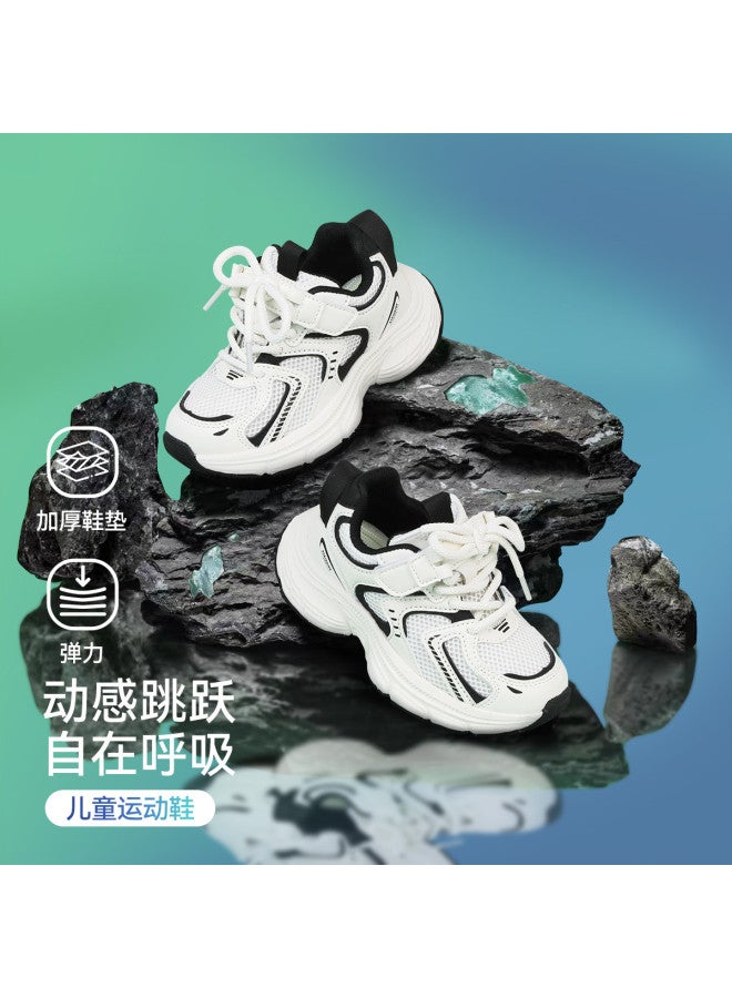 ASK JUNIOR أحذية رياضية للأطفال الأولاد والبنات خريفية شبكية قابلة للتنفس خفيفة الوزن مريحة غير قابلة للانزلاق أحذية عادية خارجية لأغراض الجري - Image 3