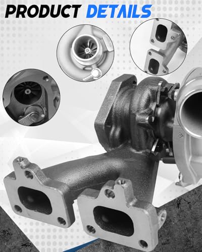 DOFOCH K03 3023297 1205689 Turbo Turbocharger w/Gasket For Polaris 16-21 RZR XP 4, 19-21 RZR XP 4 Turbo S, 20-21 RZR Turbo S 925CC UTV Replace OE# 3023297 51628-004 - Image 5
