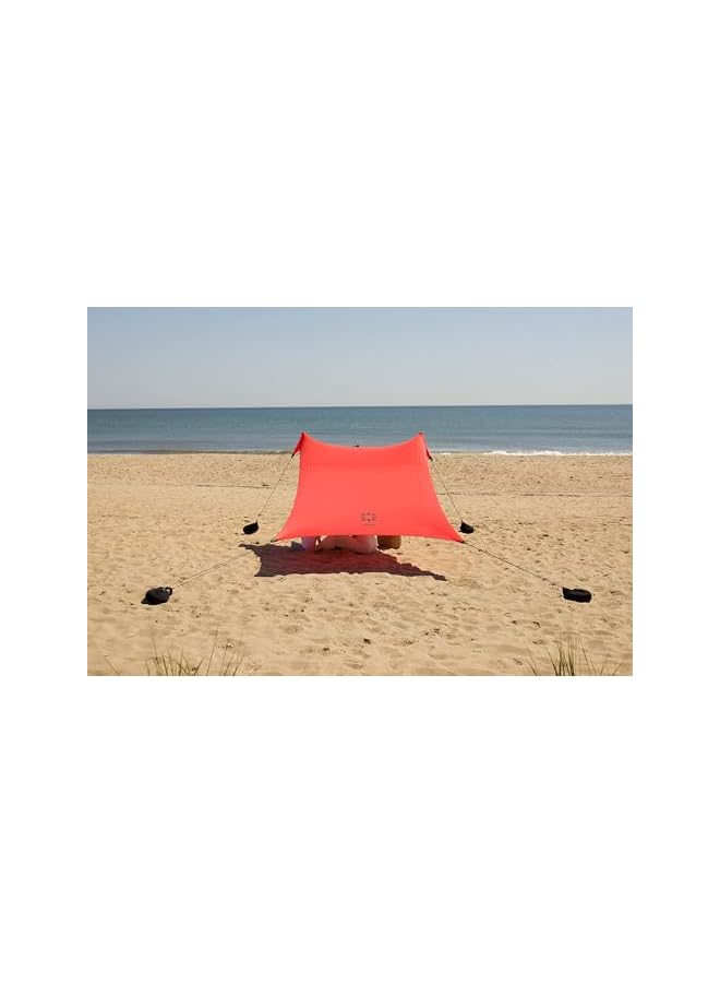 Neso Tents Beach Tent with Sand Anchor, Portable Canopy SunShade - 2.1m x 2.1m - Patented Reinforced Corners - Image 2