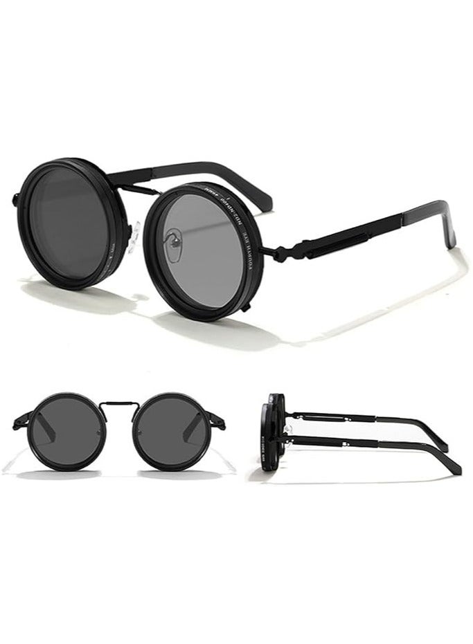 PEI  AN ND Sunglasses , Manual Adjustable Sunglasses for Men & Women, 1-9 Rotatable Light Control, Polarized, UV400 Protection, for Driving, Fishing, Travel, Outdoor Activities - Image 4