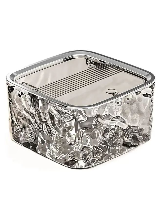 Upgraded Transparent White Acrylic Storage Box Lightweight Bathroom Organizer - Image 4