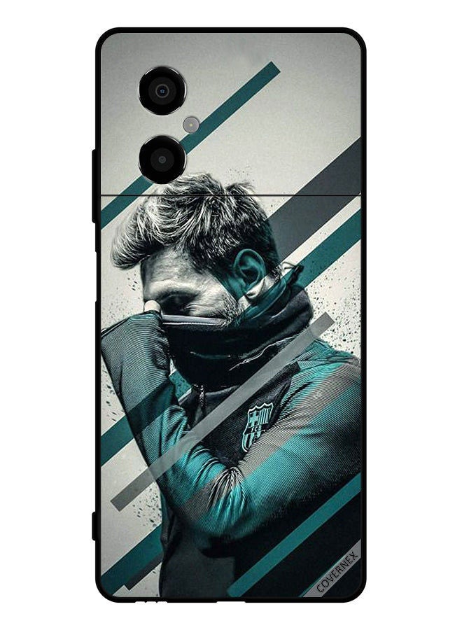 Covernex Protective Case Cover For Xiaomi Poco M4 5G Messi Hiding Face  - Image 1