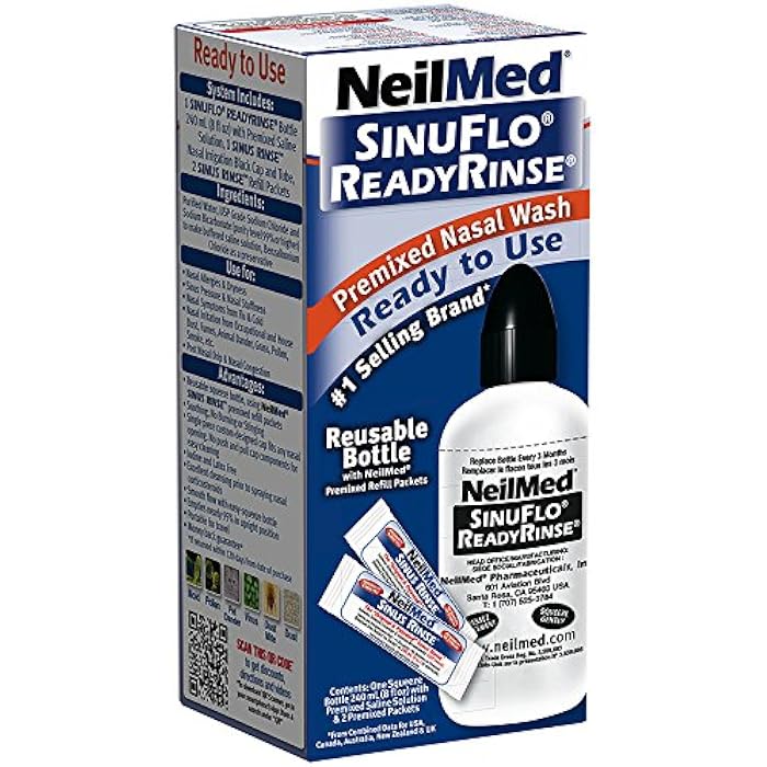 NeilMed Neil Med SinuFlo Ready Rinse, 8 fl oz - Image 1