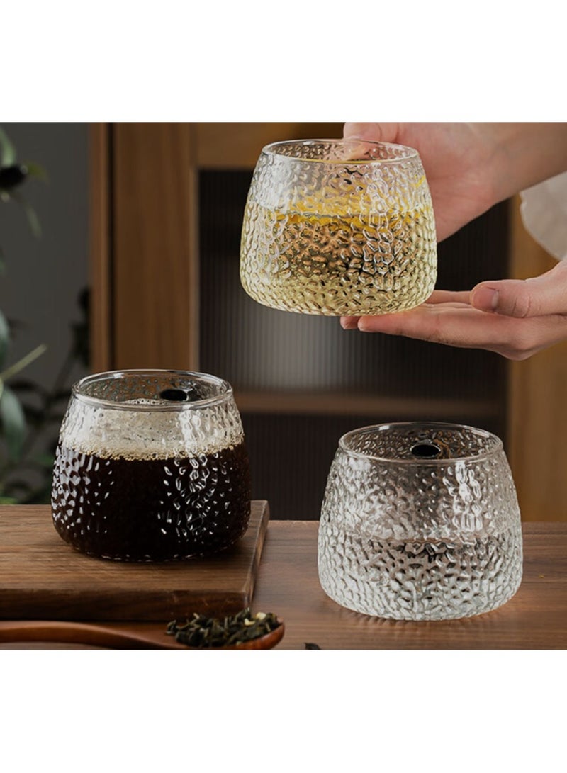 Jingke Glass Coffee Cup With Handle Water Cup - Image 4