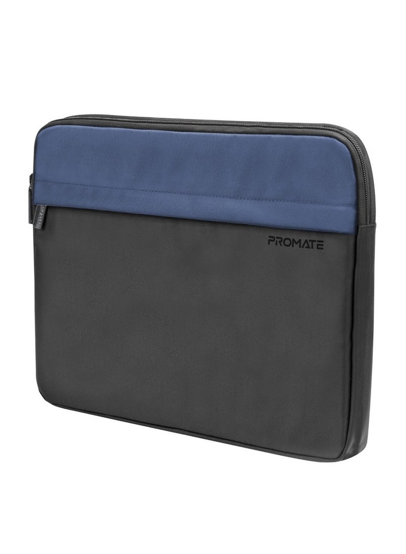 بروميت Promate Laptop Sleeve, Lightweight 13-inch Laptop and Tablet Protective Case with Secure Zipper, Water-Resistance, Front Storage Pocket and Padded Interior for MacBook Air, iPad Air, Dell XPS 13 Black - Image 1