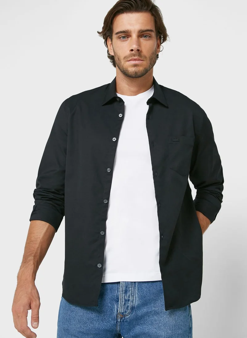 LACOSTE Essential Regular Fit Shirt