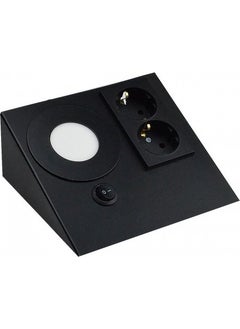 Erva Under Counter Socket Double Panel Spot Daylight 