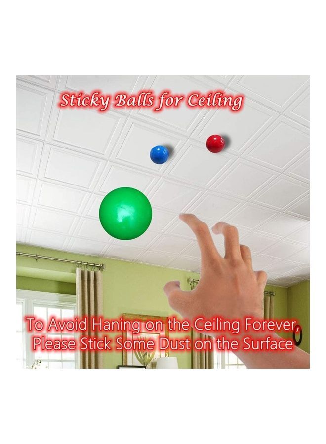 NIBEMINENT 10-Piece Glowing Stress Relief Sticky Balls - Image 3