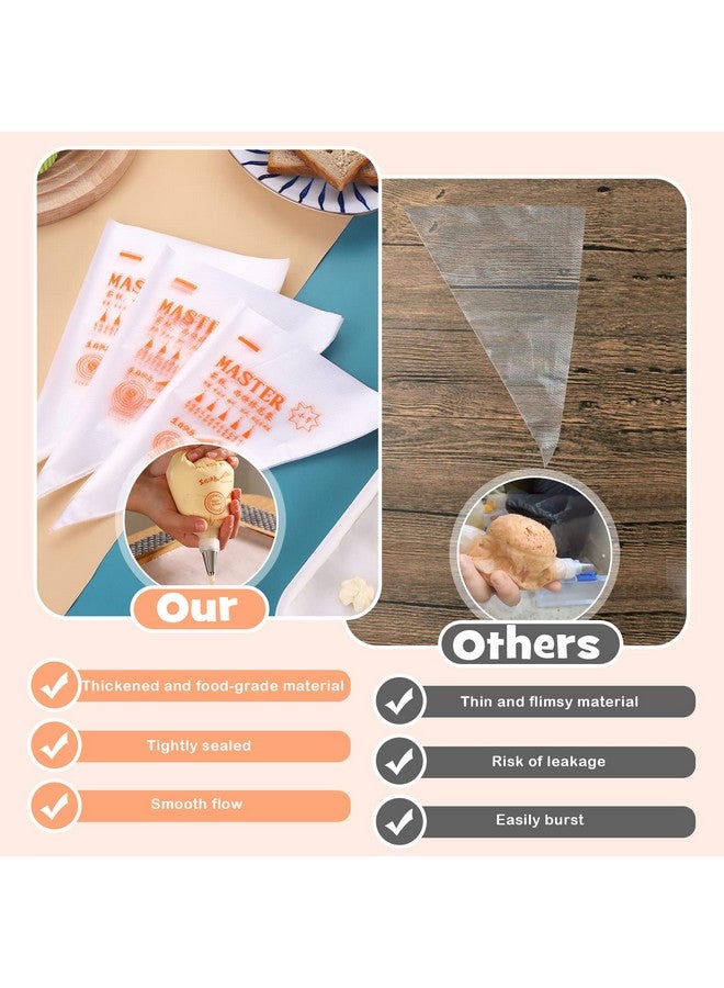 سيلفتك أكياس تزيين الحلويات من سيلف تيك، 100 قطعة، أكياس تزيين الكيك والكعك والبسكويت، أكياس تزيين الكيك والبسكويت، أكياس تزيين الكيك والبسكويت - Image 3