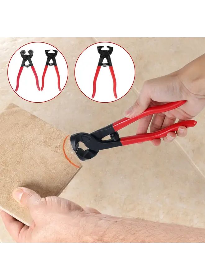 Style 2 Glass Tile Pliers Set with Anti Slip Handle Heavy Duty Wheel Mosaic Cutter and Ceramic Tile Nippers - Image 3