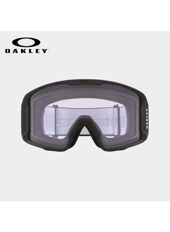 OAKLEY Oakley Ski Goggles, Spectrum Smart Lenses, Outdoor Double-layer Anti-fog Wide-view Cylindrical Snow Goggles, Protective Eyewear, 0oo7070-88 - Image 1
