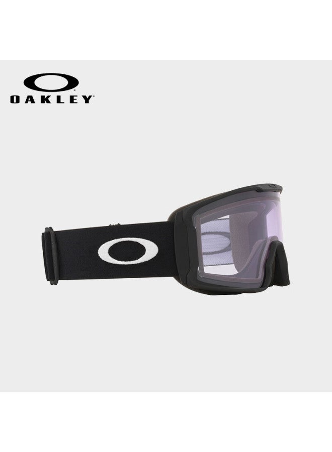 OAKLEY Oakley Ski Goggles, Spectrum Smart Lenses, Outdoor Double-layer Anti-fog Wide-view Cylindrical Snow Goggles, Protective Eyewear, 0oo7070-88 - Image 3